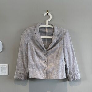 Piazza Sempione cotton cropped jacket IT 46/US 10
